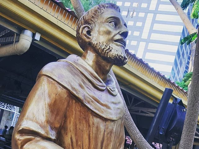 St. Francis Statue at the Padre Pio Shrine